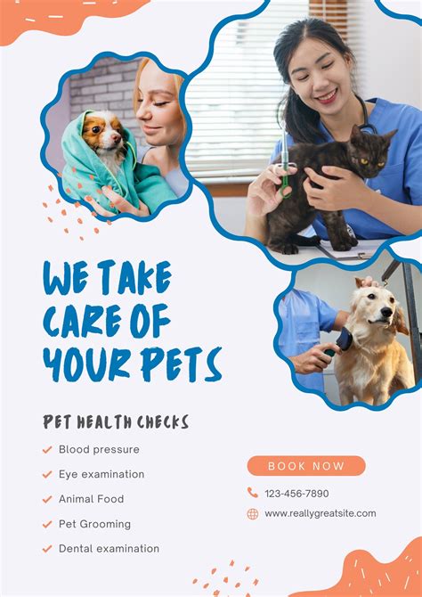 Free printable animal flyer templates you can customize .